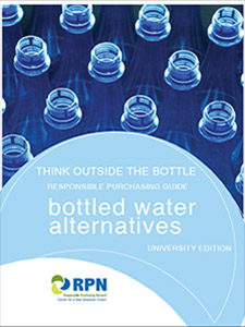bottled water guide universities