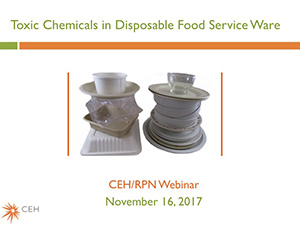 toxic chemicals in food service ware