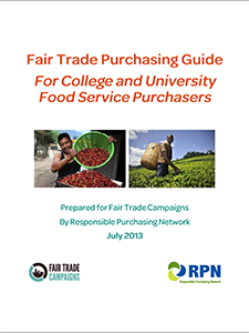 fair trade colleges guide